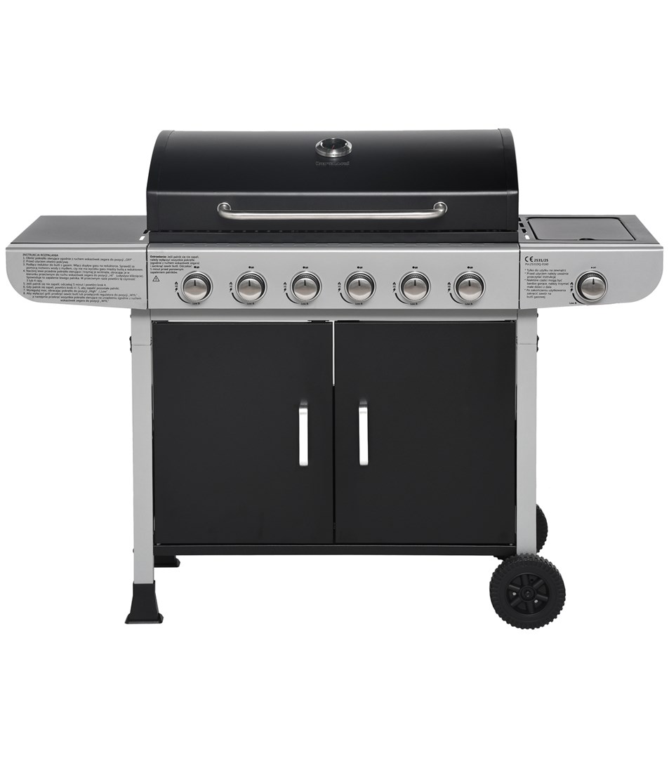Ravanson GO-6 15 1 KW Gas Barbecue