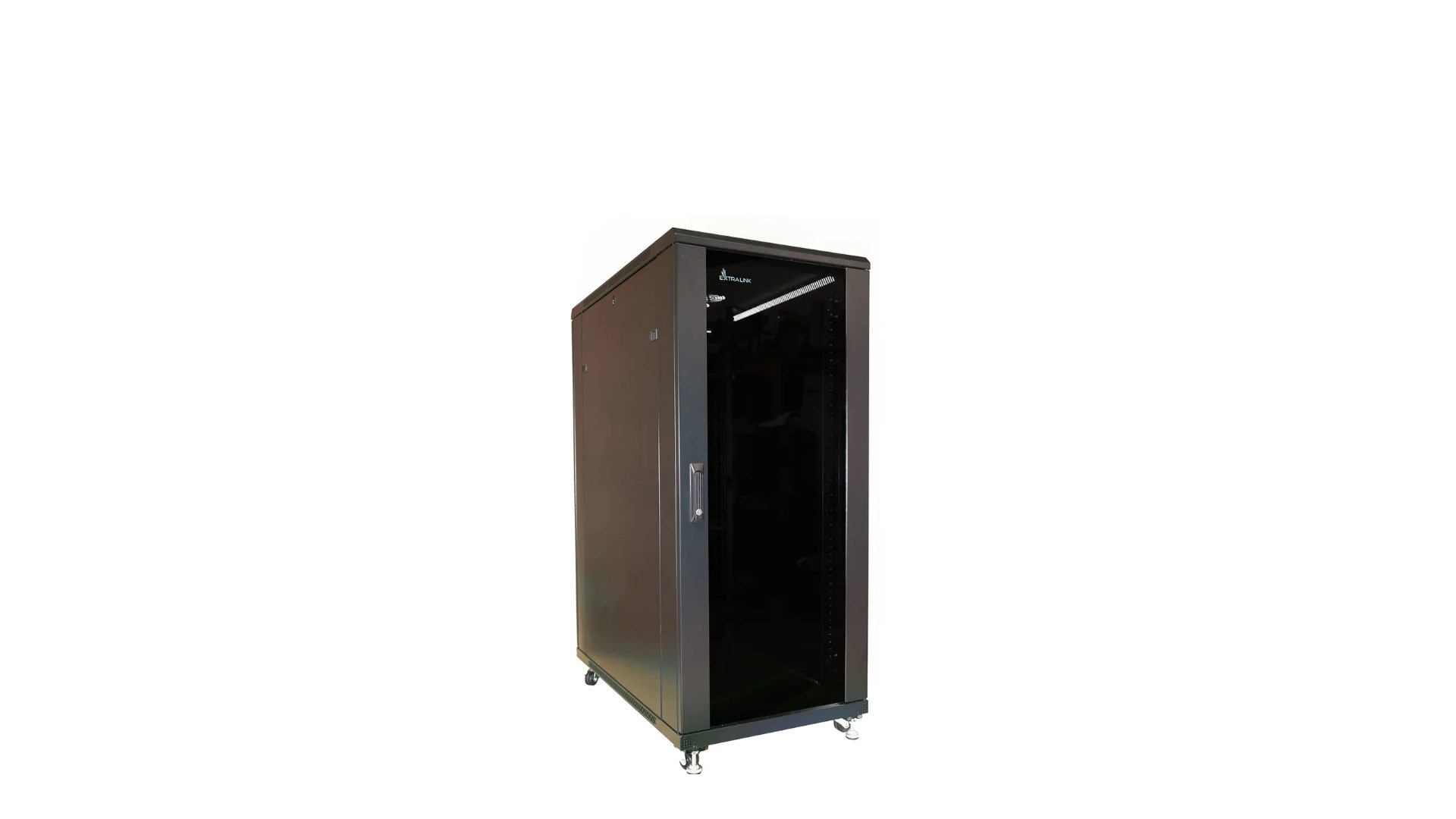 Extralink Rackmount cabinet 37U 800x800 Black standing
