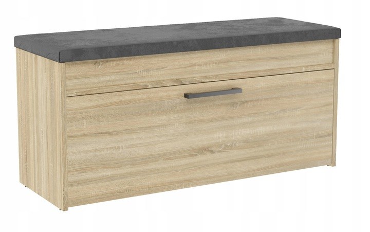 Topeshop PARMA SZAFKA SONOMA Shoe Organizer Closed Sonoma Oak