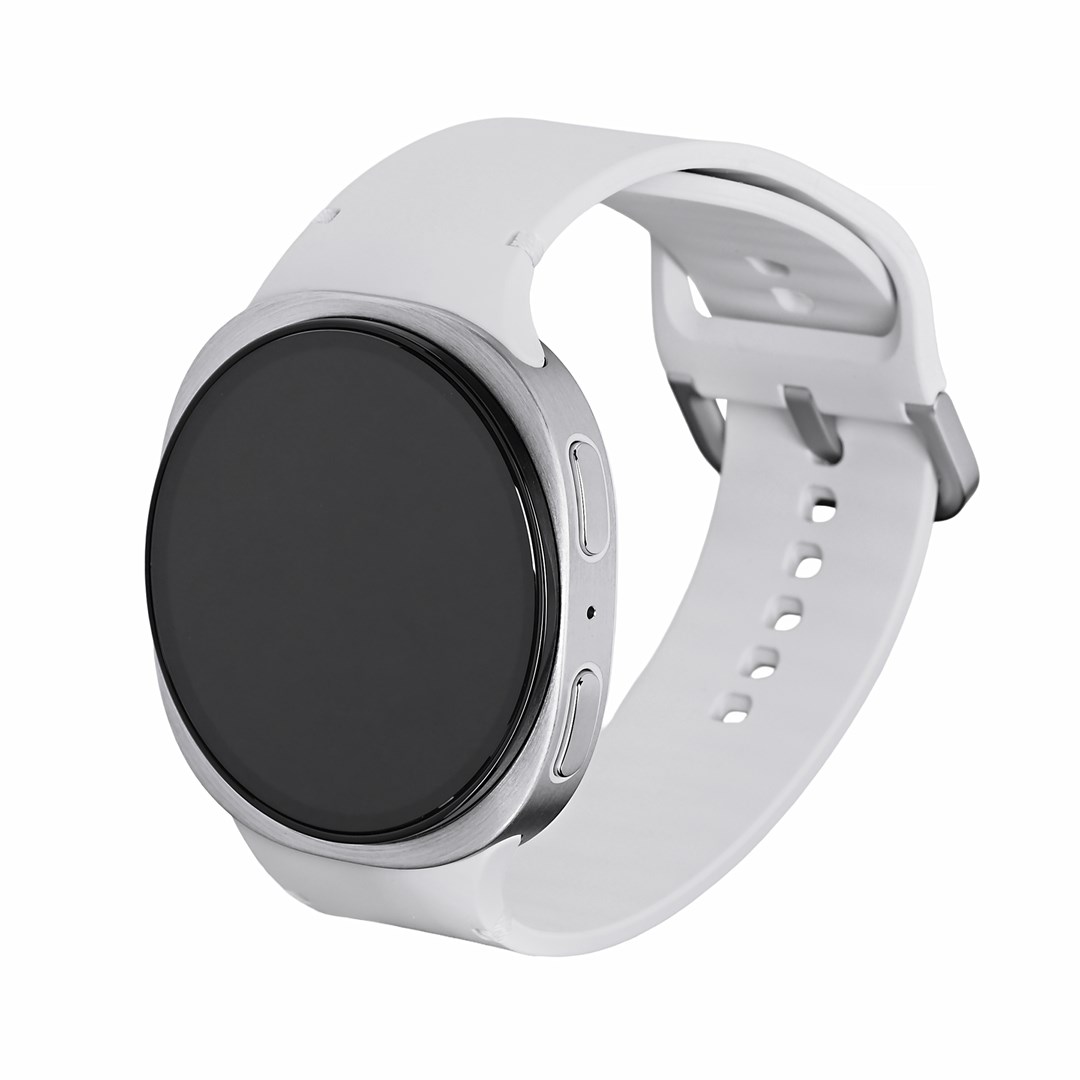 Samsung Galaxy Watch 8 3.81 cm (1.5") AMOLED 44 mm Digital 480 x 480 pixels Touchscreen Silver Wi-Fi GPS (satellite)