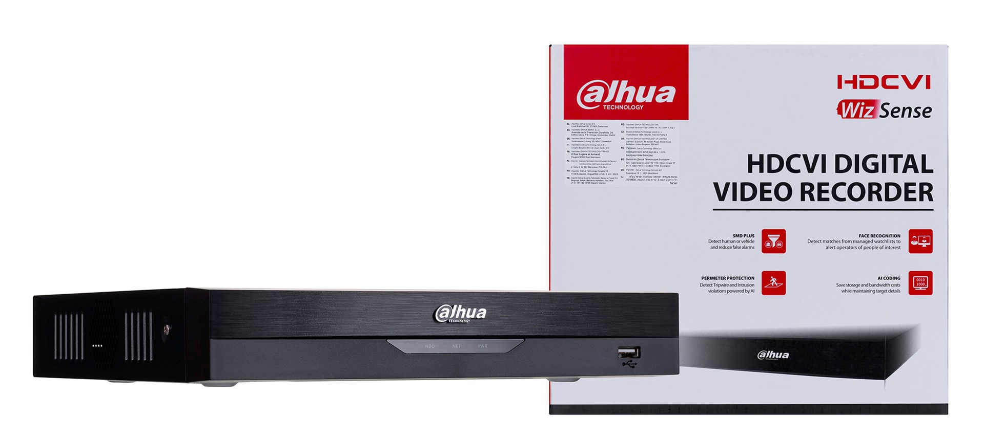 Dahua Technology XVR5116HS-I3 digital video recorder (DVR) Black
