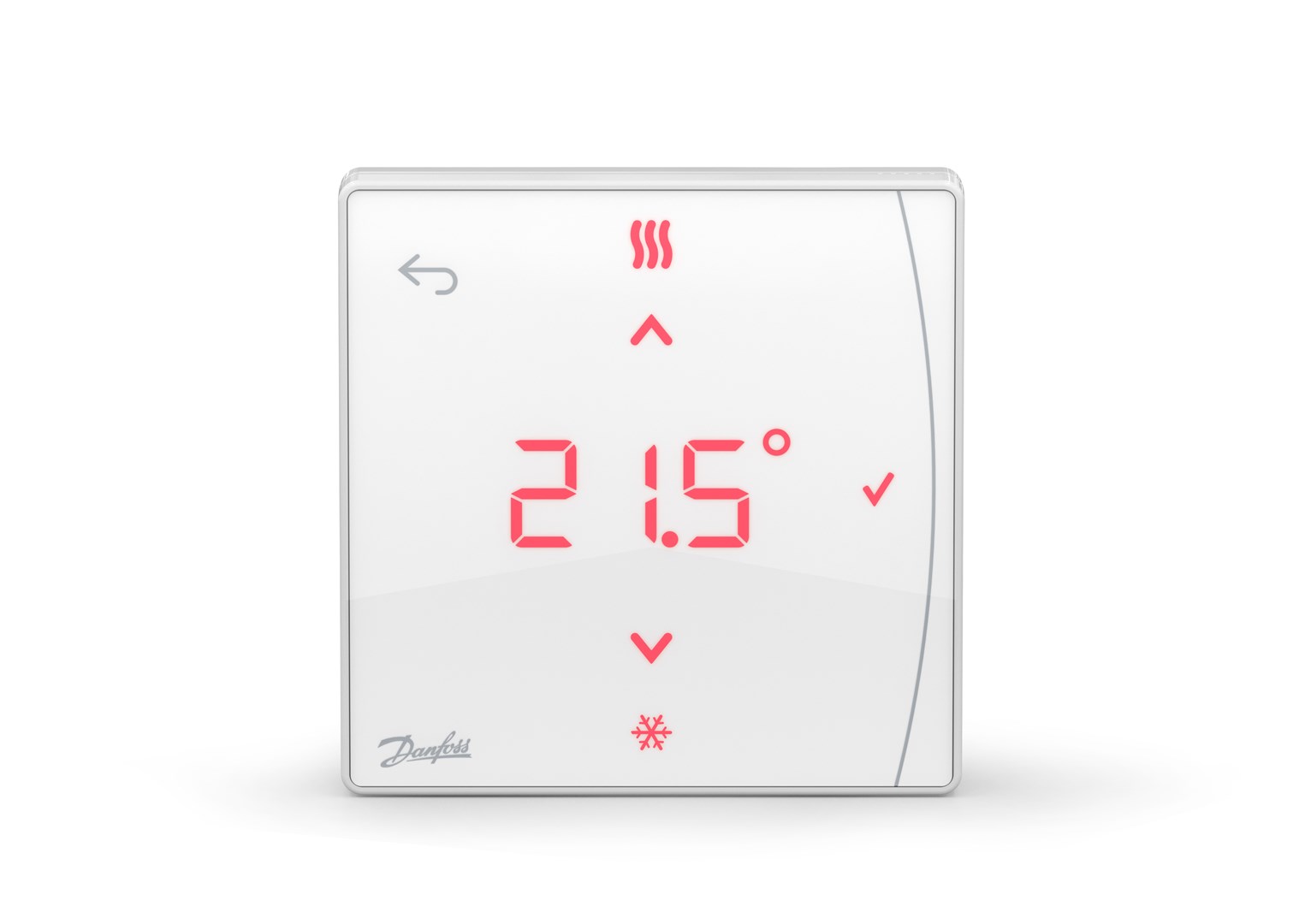 Danfoss 088U2121 Thermostat ZigBee White