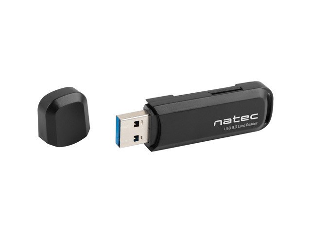 NATEC Scarab 2 card reader USB 3.2 Gen 1 (3.1 Gen 1) Type-A Black