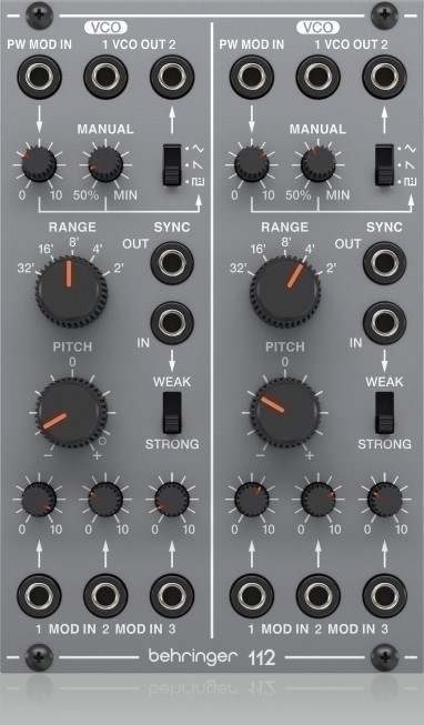Behringer 112 DUAL VCO Moduł Syntezatora Modularnego