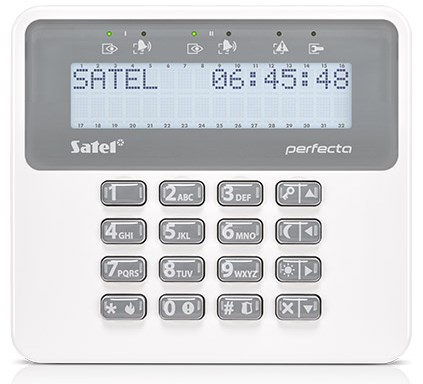 Satel PRF-LCD-WRL Smart Home Central Control Unit Accessory