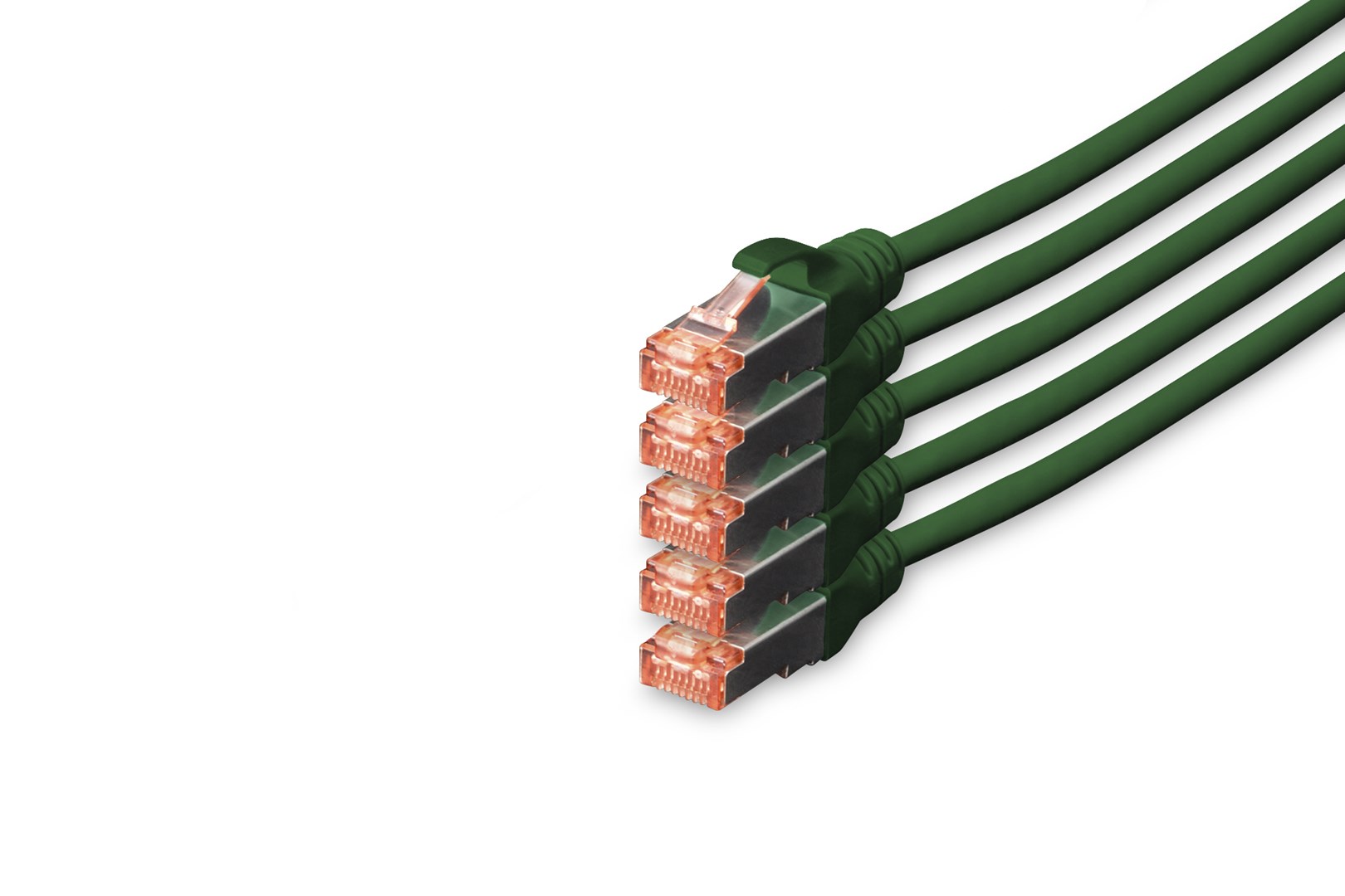 Digitus CAT 6 S/FTP patch cord, 5 units