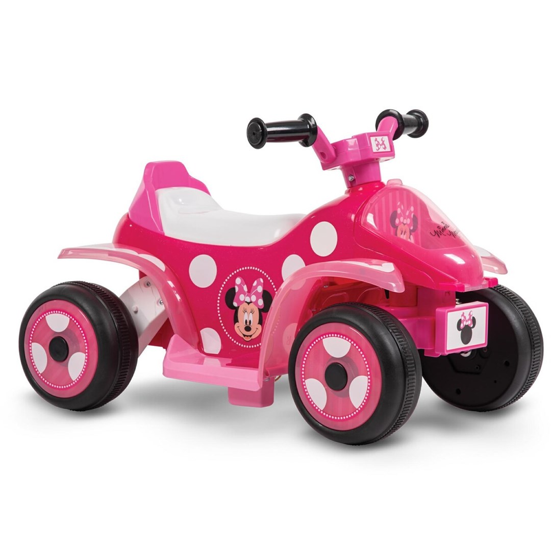 Children'S Electric Ride-On Quad Mouse Minnie Huffy 19075W
