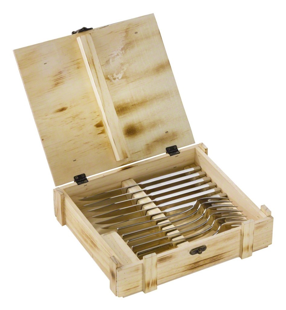 Zwilling Steak Knife Set 12-Piece in Wood Box
