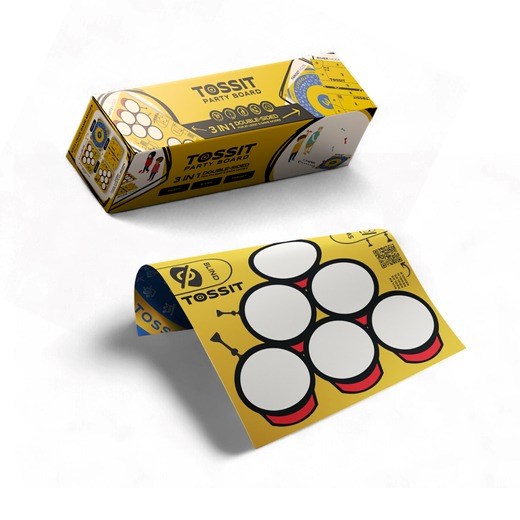 Game TOSSIT Party Board