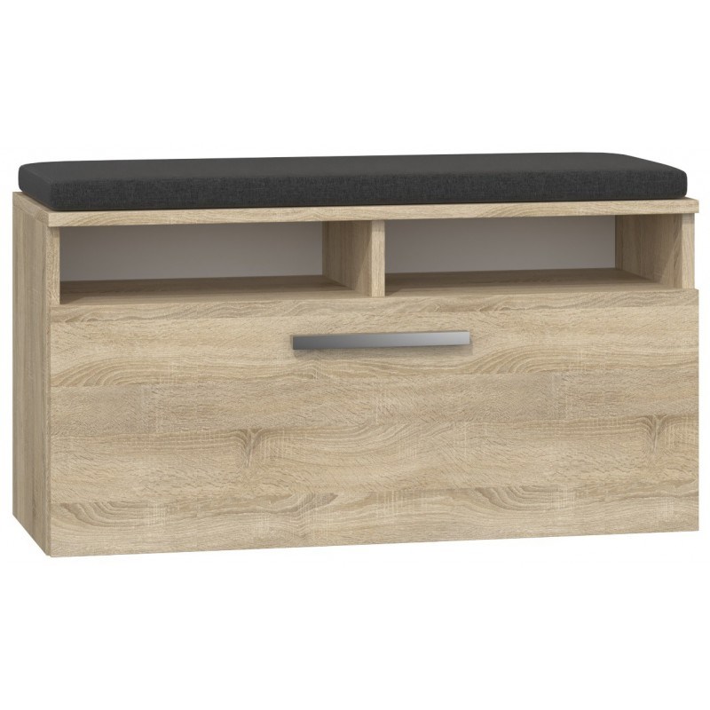 Topeshop RIVA SZAFKA SONOMA Shoe Organizer Closed Oak