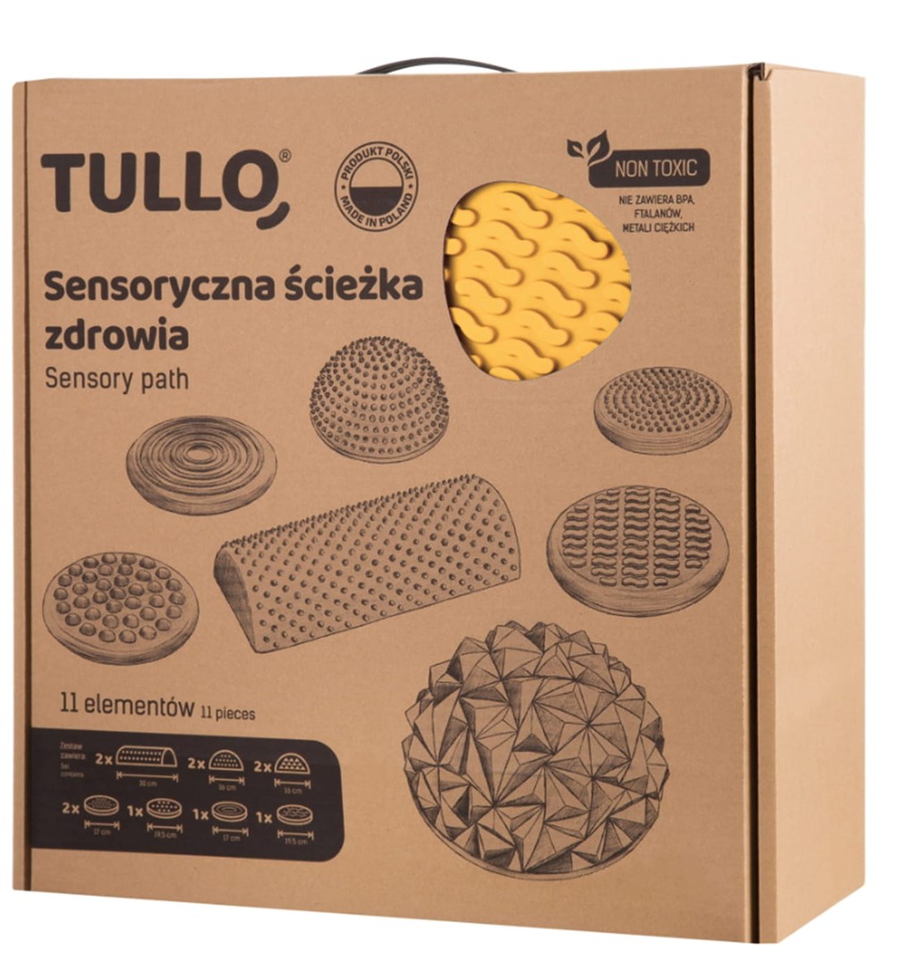 TULLO Fizjo Sensory Path Pastel 11 Pcs