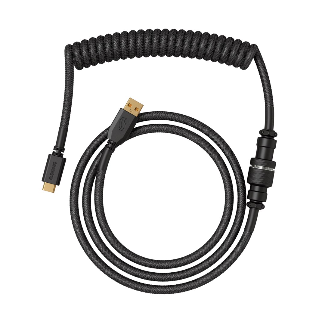 Glorious Gaming Glorious GMMK Coiled Cable Phantom Black