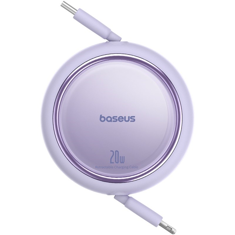 Baseus Free2Pull USB-C To Lightning Cable - 1m Purple