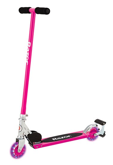 Razor S Spark Sport Kids Classic Scooter Black Pink