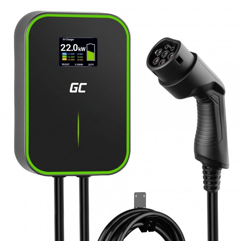 Green Cell EV Powerbox 22kW With Plug-In Cable