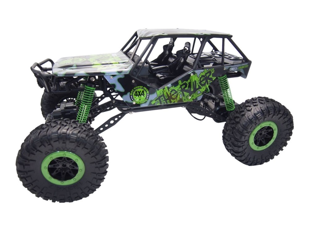 RC Car Crawler Crazy Rock Green 1:10 /14