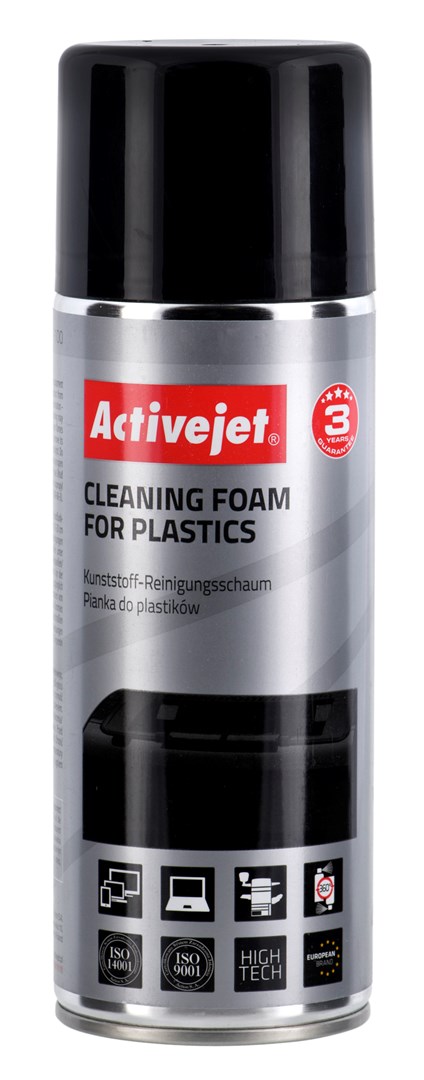 Activejet AOC-100 Cleaning Foam For Plastic 400 Ml