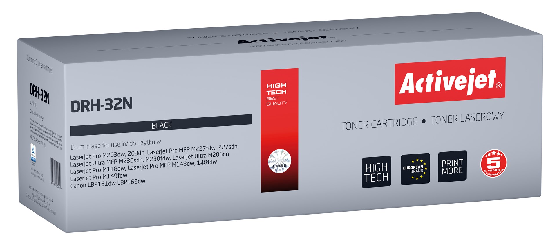 Activejet DRH-32N drum (replacement for HP 32A CF232A; Supreme; 23000 pages; black)
