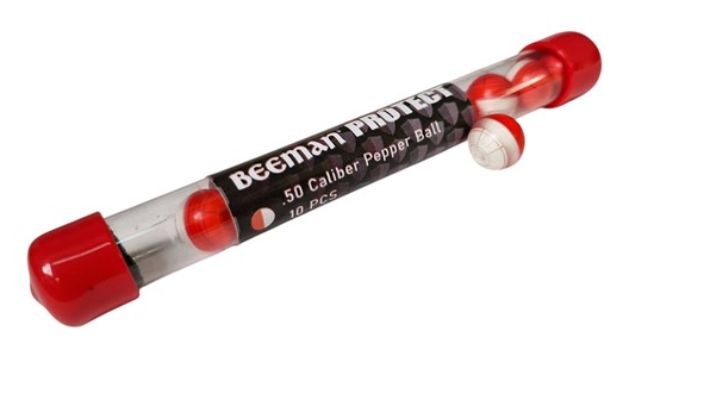 BEEMAN .50 Caliber (12.7 Mm) Pepper Balls 10 Pcs For BP50