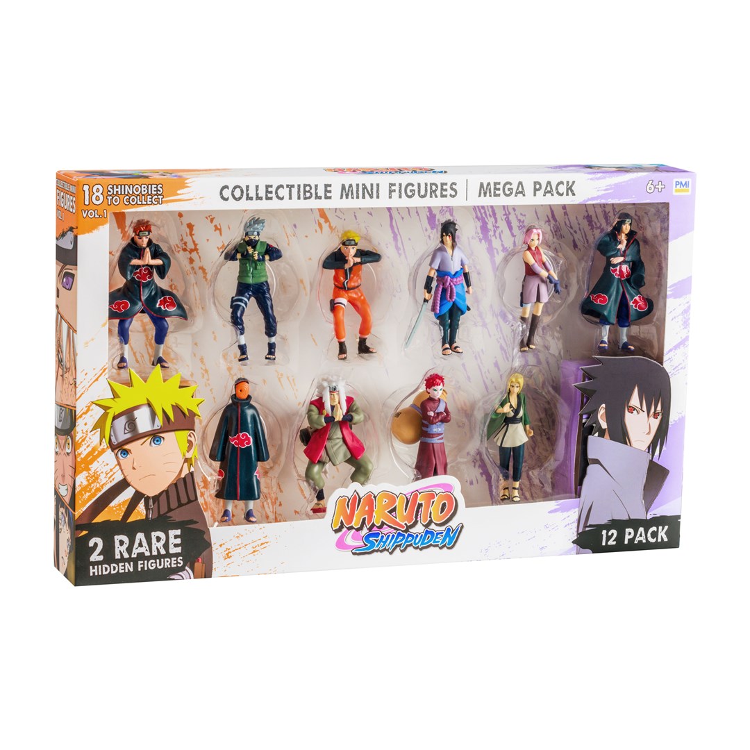 NARUTO SHIPPUDEN FIGURES 12 PACK DELUXE EDITION VER. A