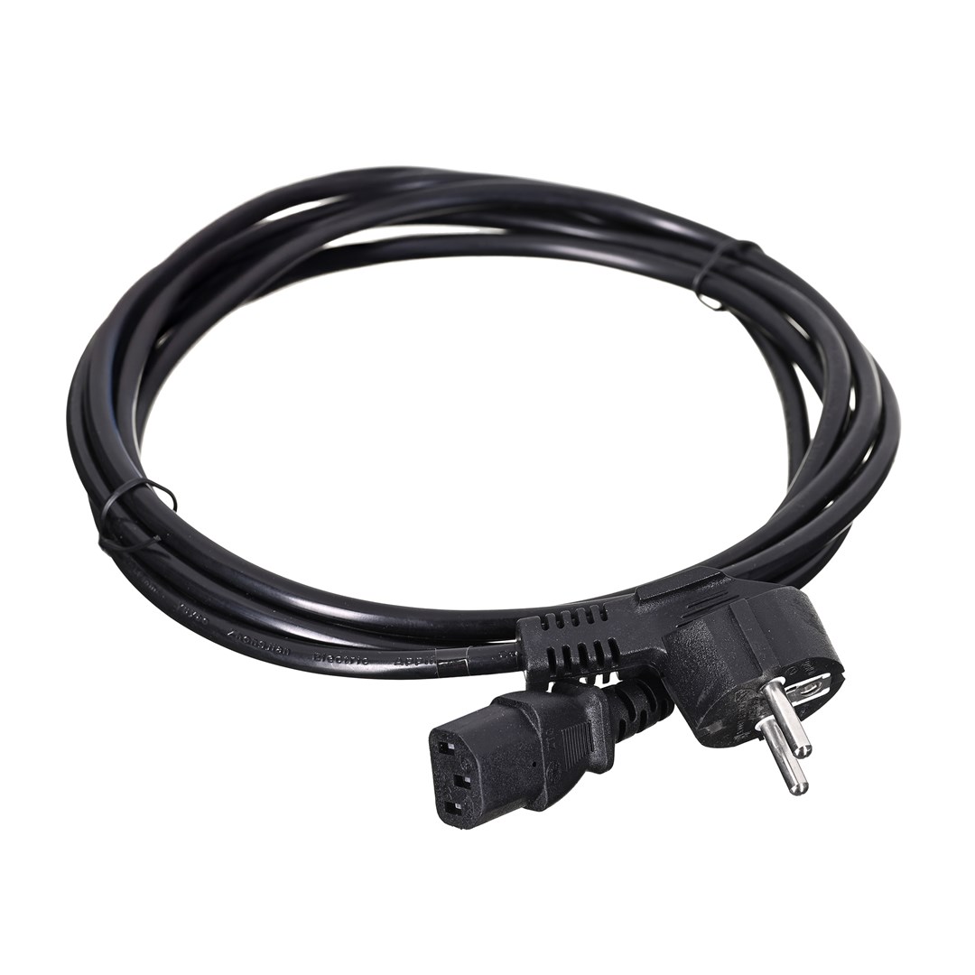 Savio CL-146 power cable Black 3 m IEC C13 IEC Type E (3.4 mm, 3.1 mm)