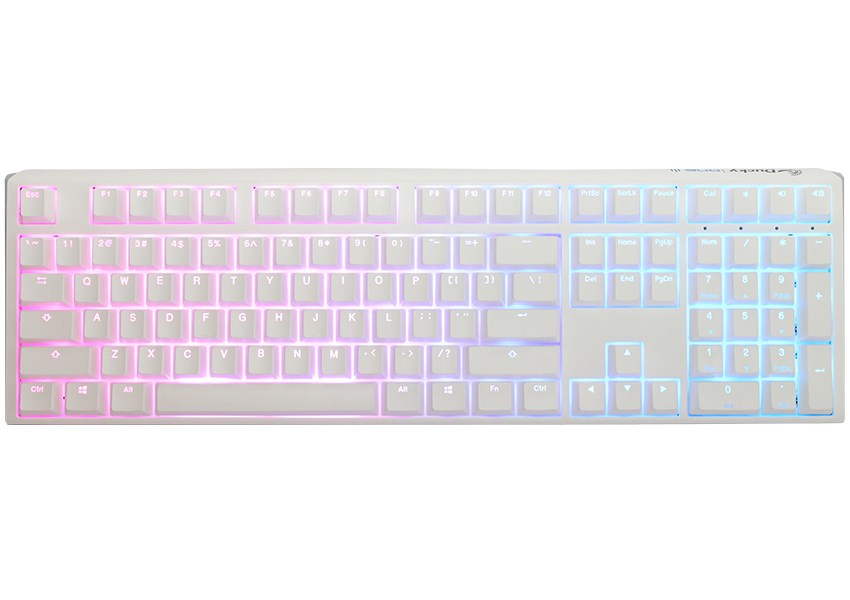 Ducky One 3 RGB keyboard Gaming USB QWERTY US English White