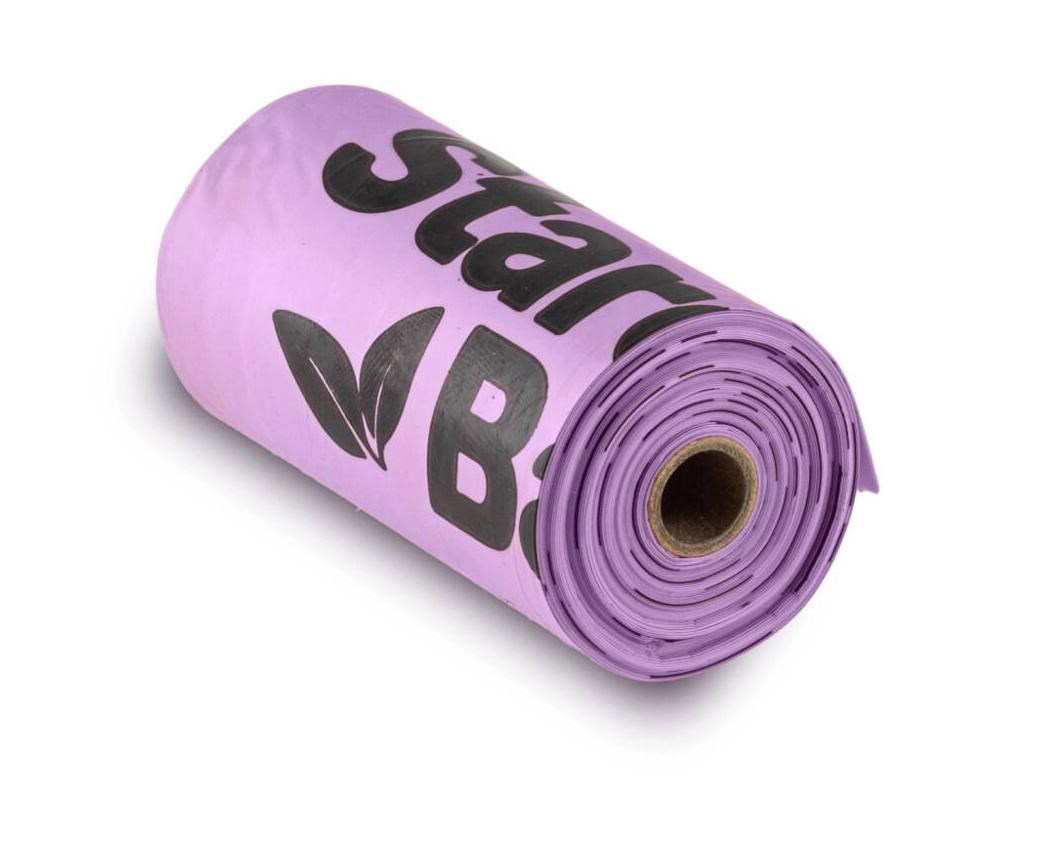 STARCH BAG - Dog Poop Bags - 1 X 15 Pcs