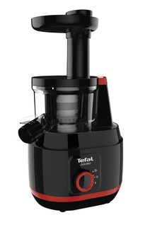 Tefal Juiceo ZC150 Slow juicer 150 W Black, Red