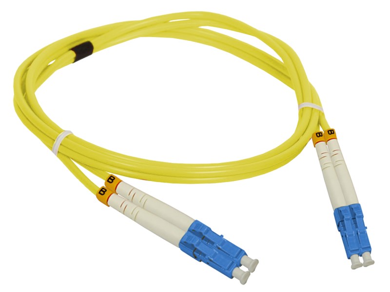 Alantec FOC-LCLC-9SMD-3 InfiniBand/Fibre Optic Cable 3 M LC Yellow