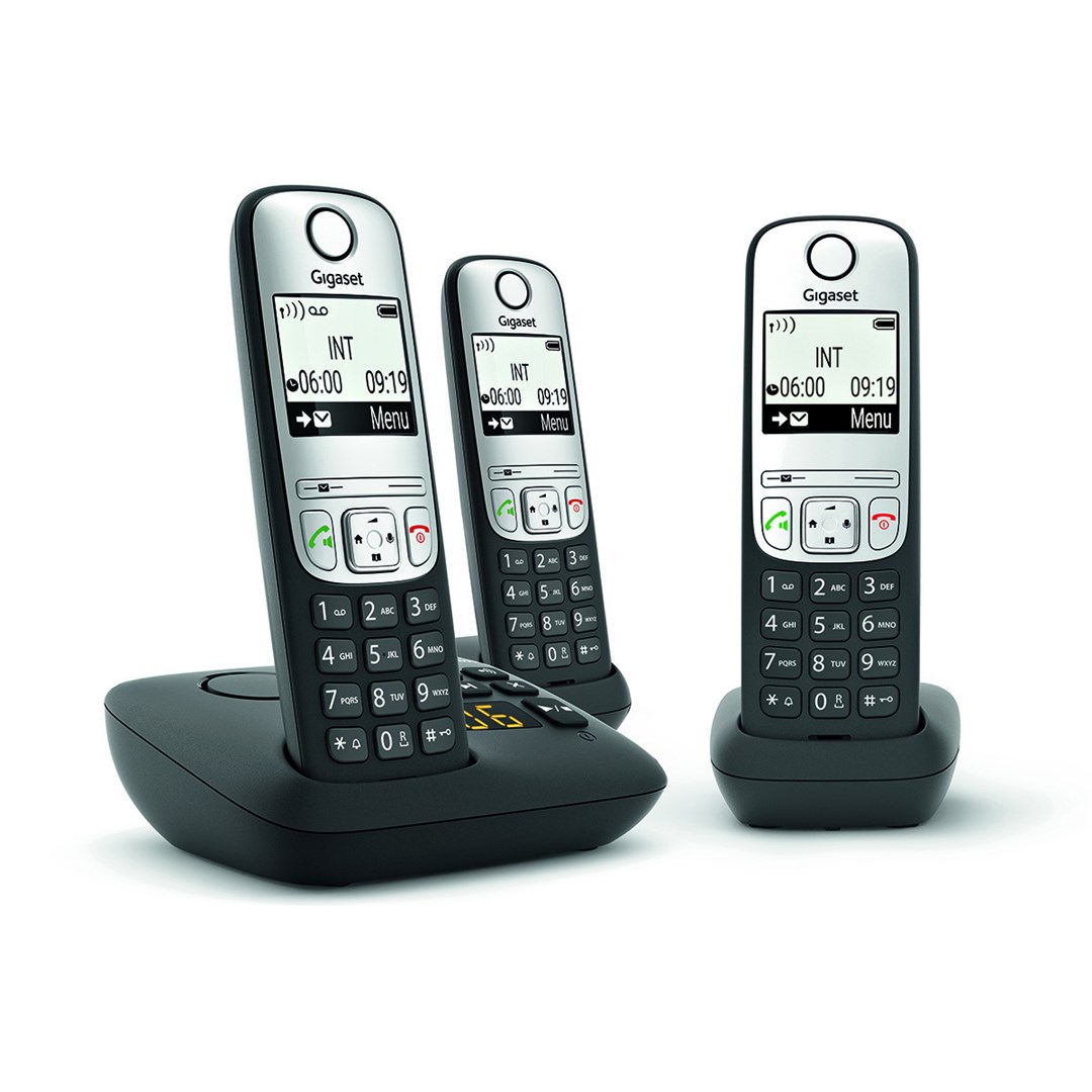 Gigaset A690A Trio Black Int.