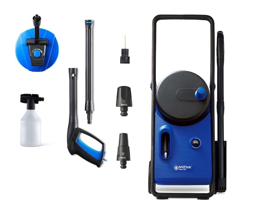 Nilfisk Core 150-10 PowerControl P EU Pressure Washer Upright Electric 468 L/H 2000 W Blue