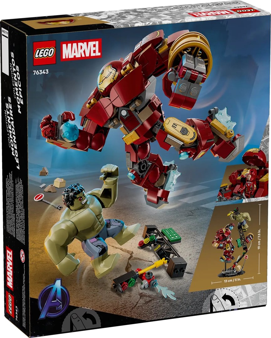 LEGO MARVEL 76343 Epic Battle: Hulkbuster Vs. The Hulk