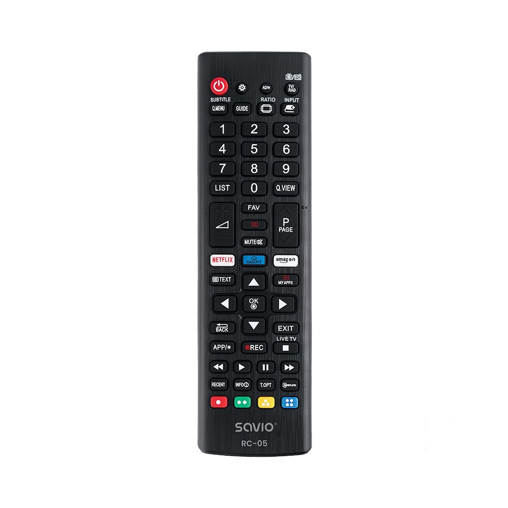 SAVIO Universal Remote Controller/Replacement For LG TV RC-05 IR Wireless
