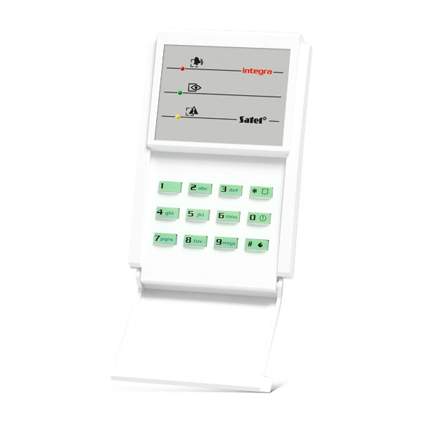 Satel INT-S-GR numeric keypad RS-485 White