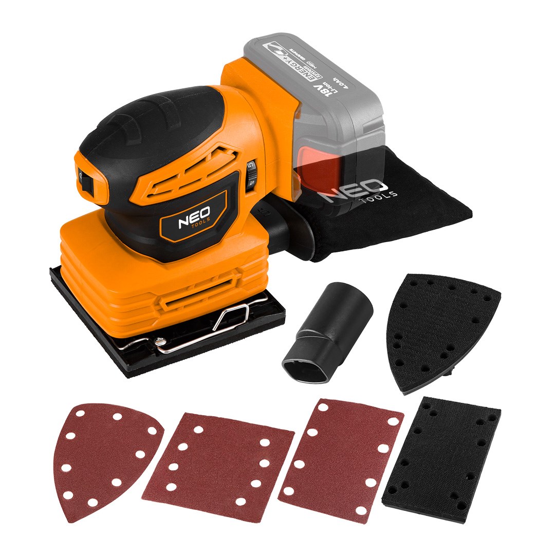 Orbital Sander Energy 18V 3-In-1 No Battery