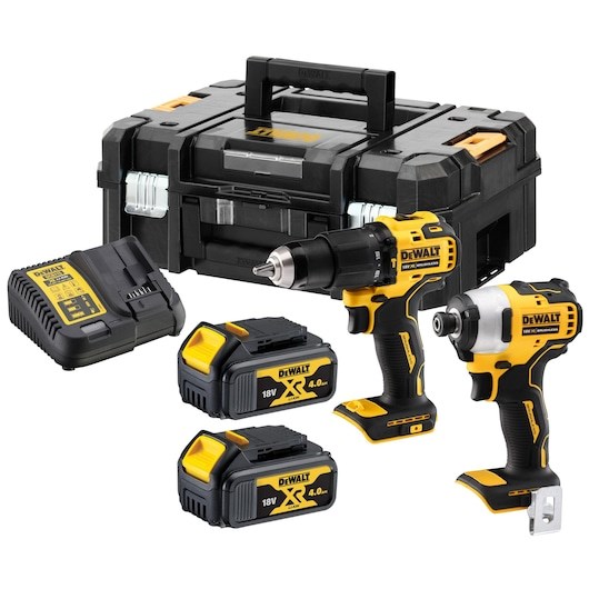 DeWALT DCK2062M2T-QW Power Tool Combo Kit Battery