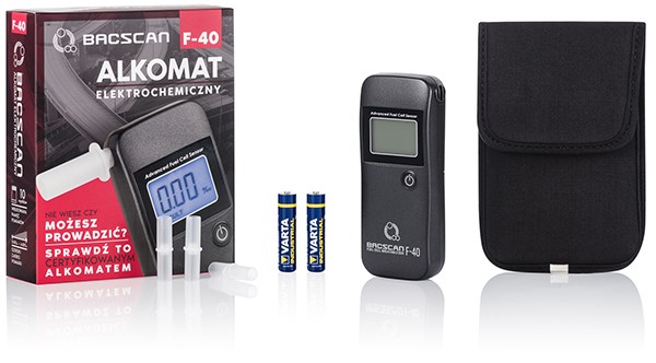 BACscan F-40 Alcohol Tester 0 - 4 Grey