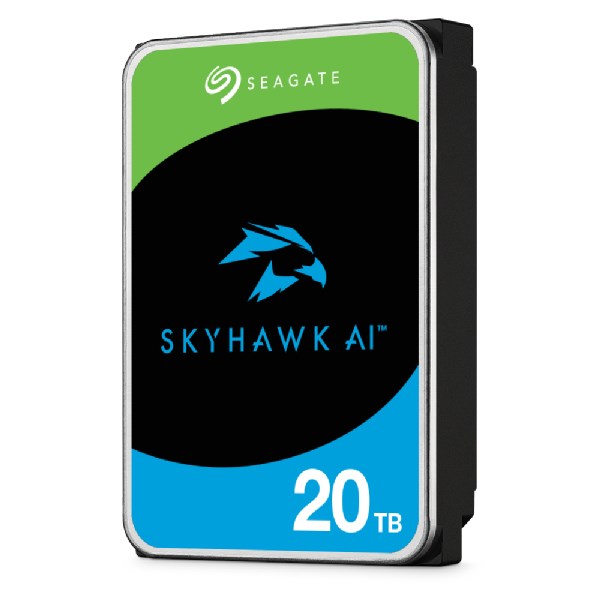Seagate SkyHawk AI ST20000VE004 internal hard drive 20 TB 7200 RPM 512 MB 3.5" Serial ATA III