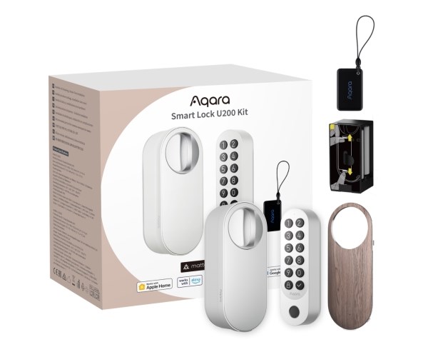 Aqara Smart Lock U200 (White) Smartes TüRschloss Mit Verschiedenen Entriegelungsmethoden
