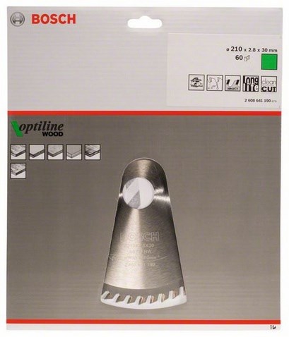 Bosch 2 608 641 190 Circular Saw Blade 21 Cm 1 Pc(S)