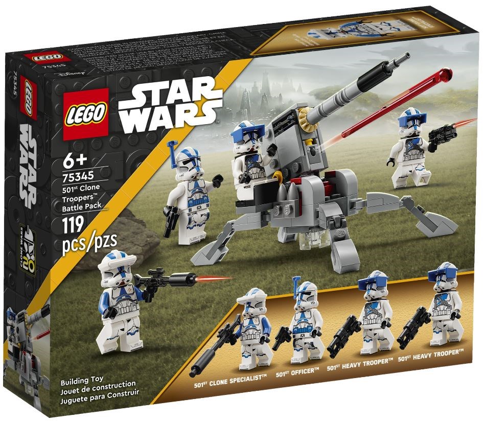 LEGO Star Wars 501st Clone Troopers Battle Pack 75345