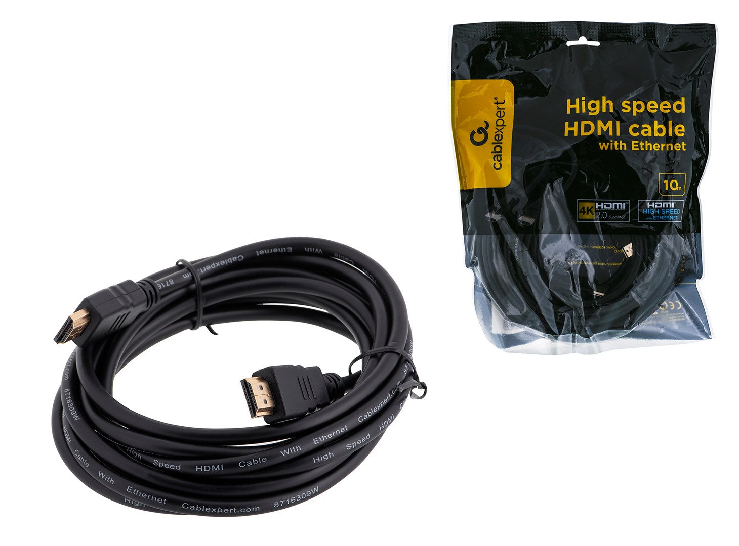 Gembird 10m HDMI M/M HDMI cable HDMI Type A (Standard) Black