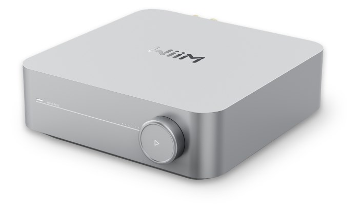 WiiM Amp Silver - Stereo Streaming Amplifier