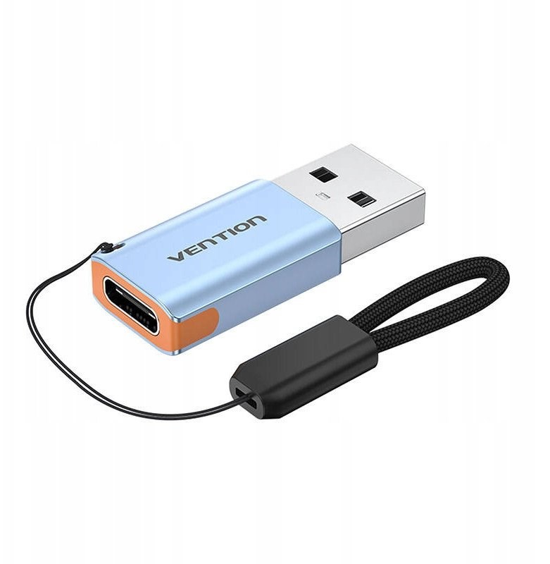 Vention CUAH0 cable gender changer USB Type-A USB Type-C Blue