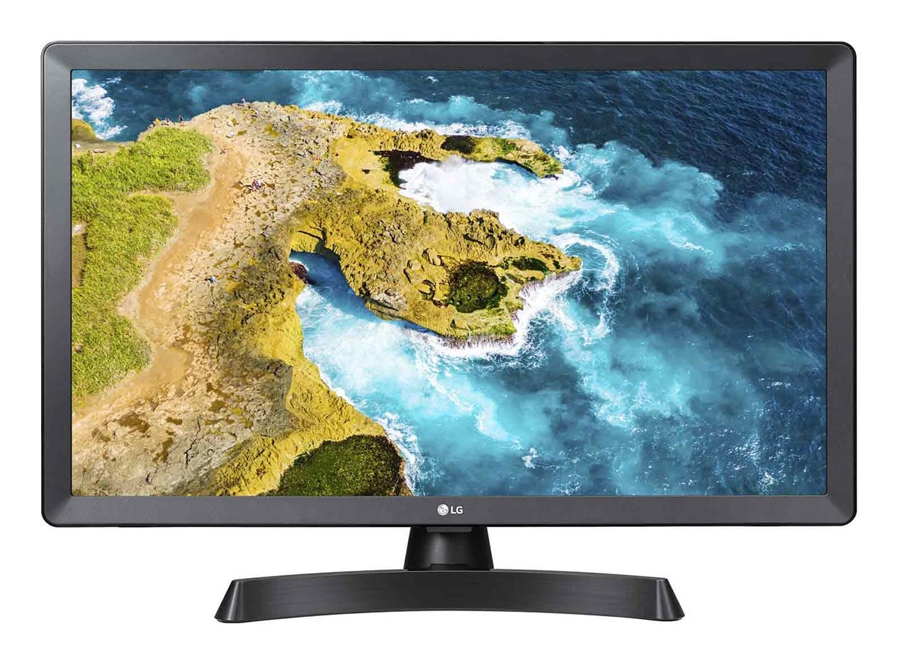 LG HD 24TQ510S-PZ TV 59.9 cm (23.6") Smart TV Wi-Fi Black, Grey 250 cd/m²