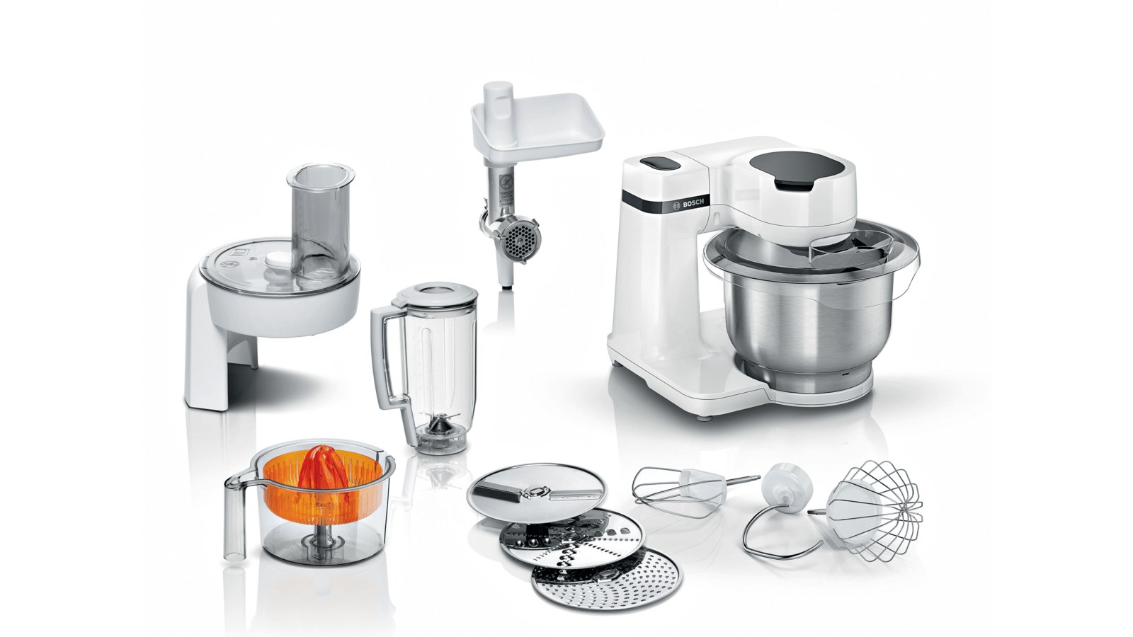 Bosch Serie 2 MUMS2EW40 Food Processor 700 W 3.8 L White