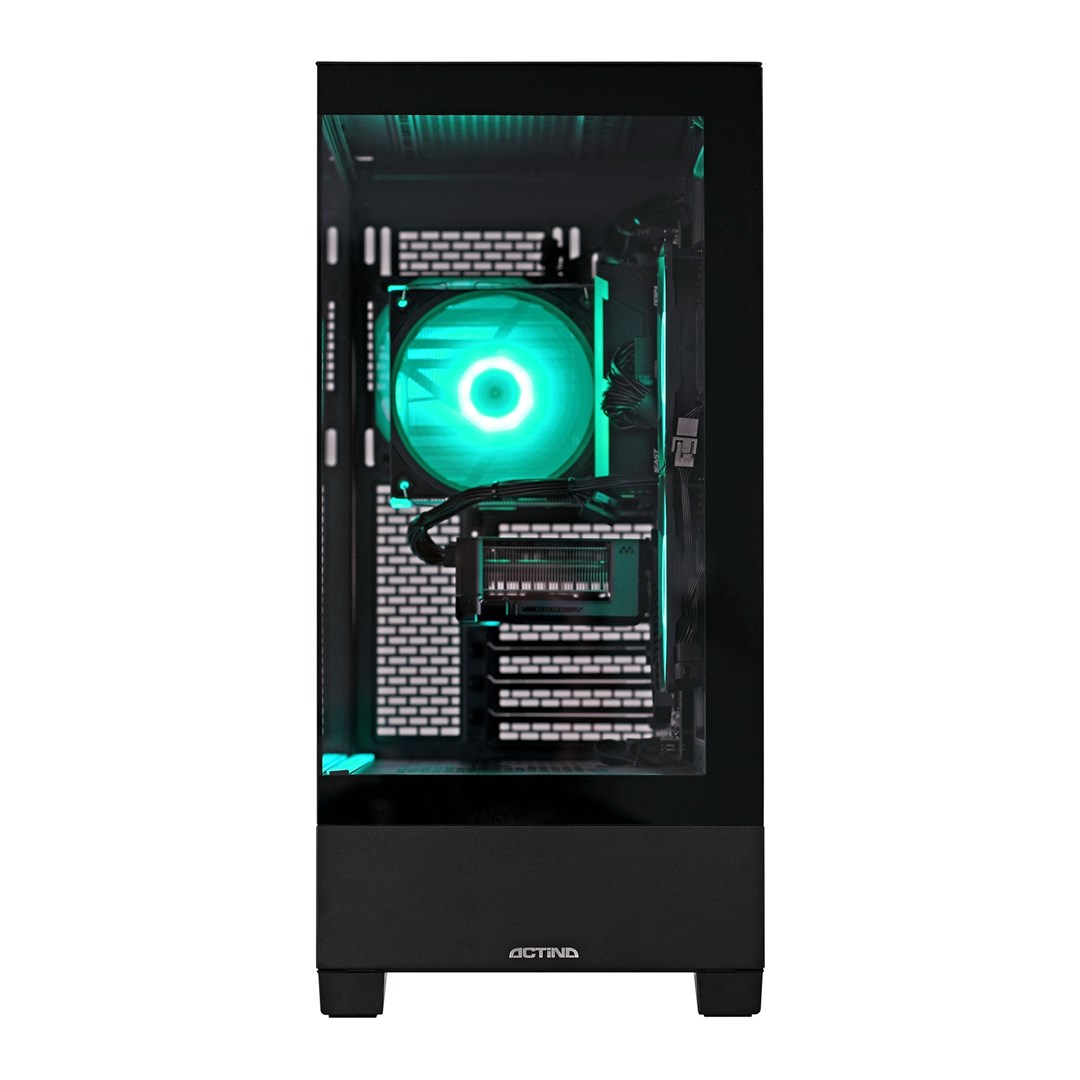 Actina 5901443440130 PC AMD Ryzen™ 7 5800X 16 GB DDR4-SDRAM 1 TB SSD AMD Radeon RX 9060 XT Midi Tower Black