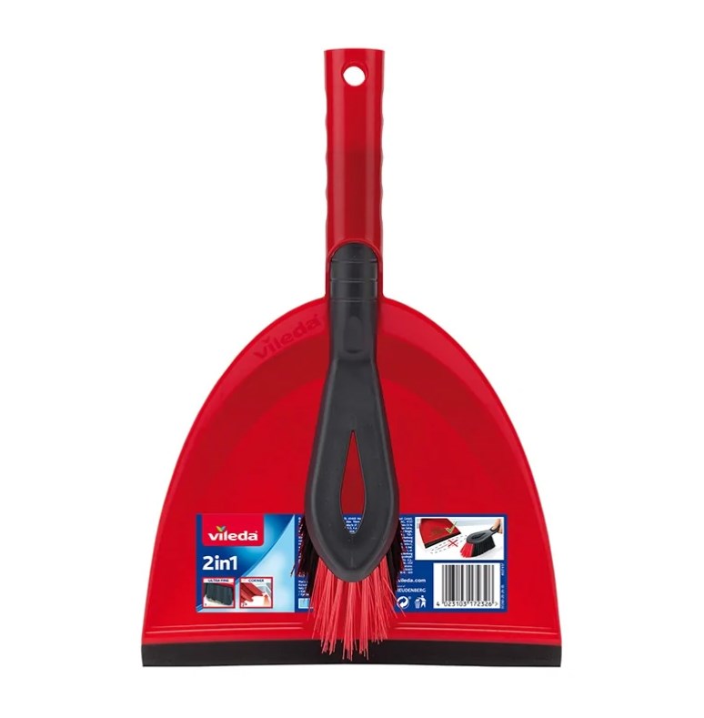 Dust Pan And Brush Vileda 2in1