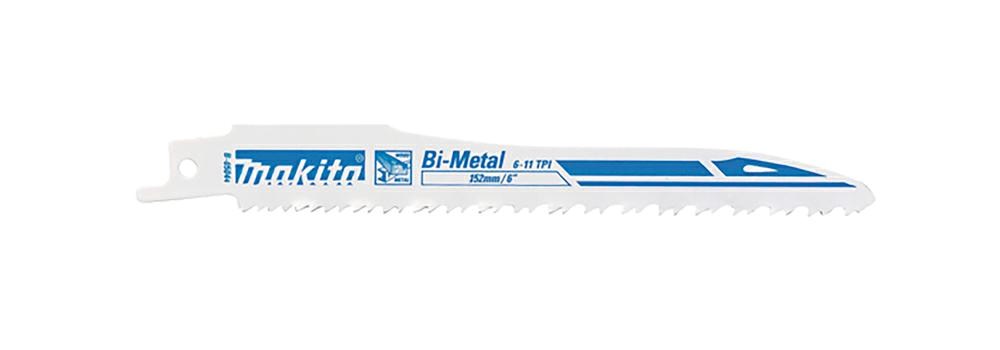 MAKITA RECIPROCATING SAW BLADE BIM 152x0 9mm /25pcs. WOOD METAL PVC (FAST)