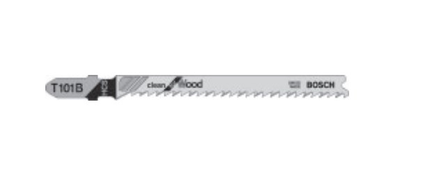 Bosch 2 608 637 876 Jigsaw/Scroll Saw/Reciprocating Saw Blade Jigsaw Blade High Carbon Steel (HCS) 100 Pc(S)